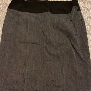 Black & White Pencil Skirt